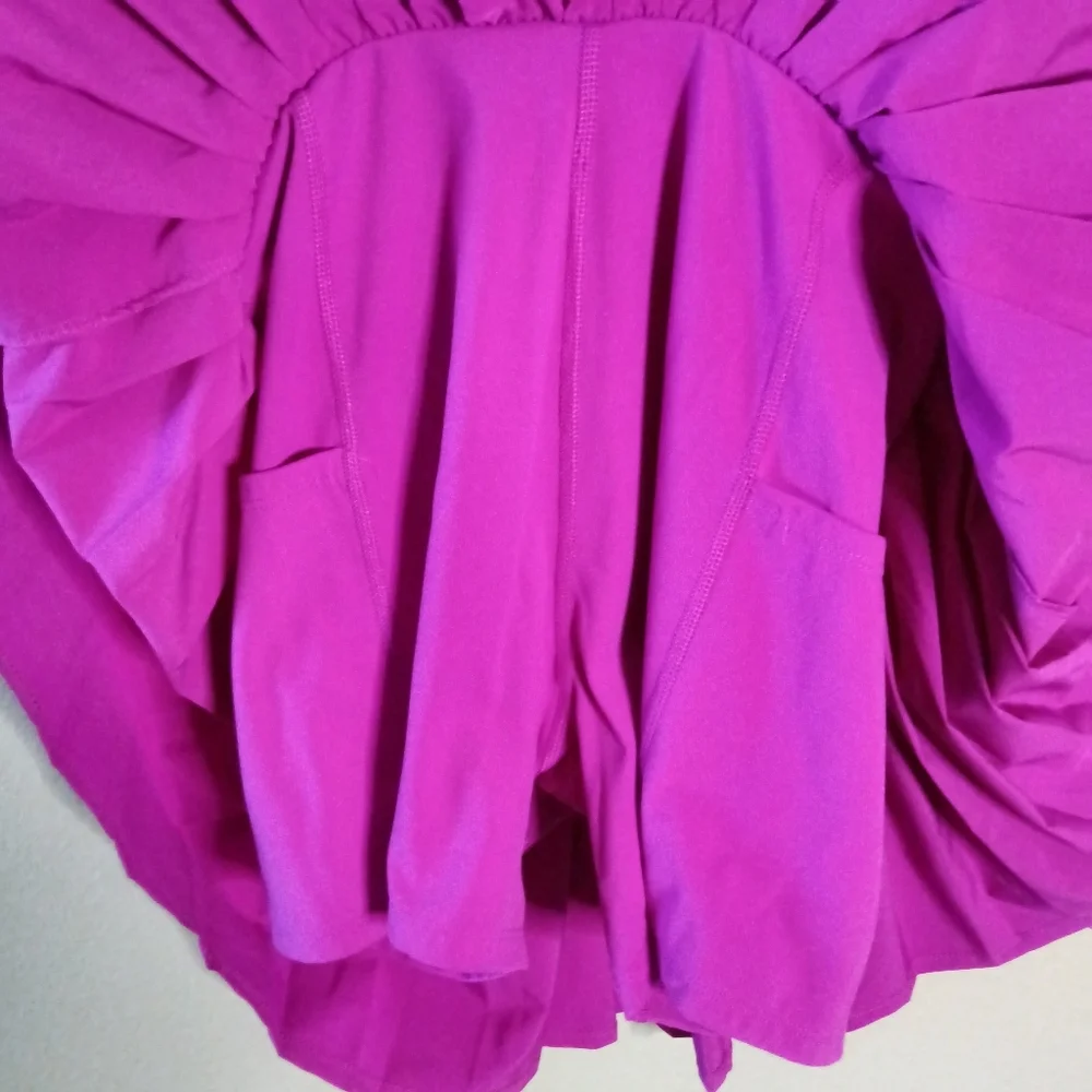 All In Motion Active Dress Dark Violet Pleated XS - Picture 6 of 13